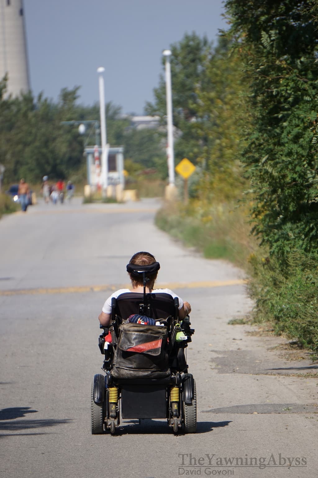 Lene at Tommy Thompson Park